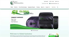 Desktop Screenshot of globalsanitation.com